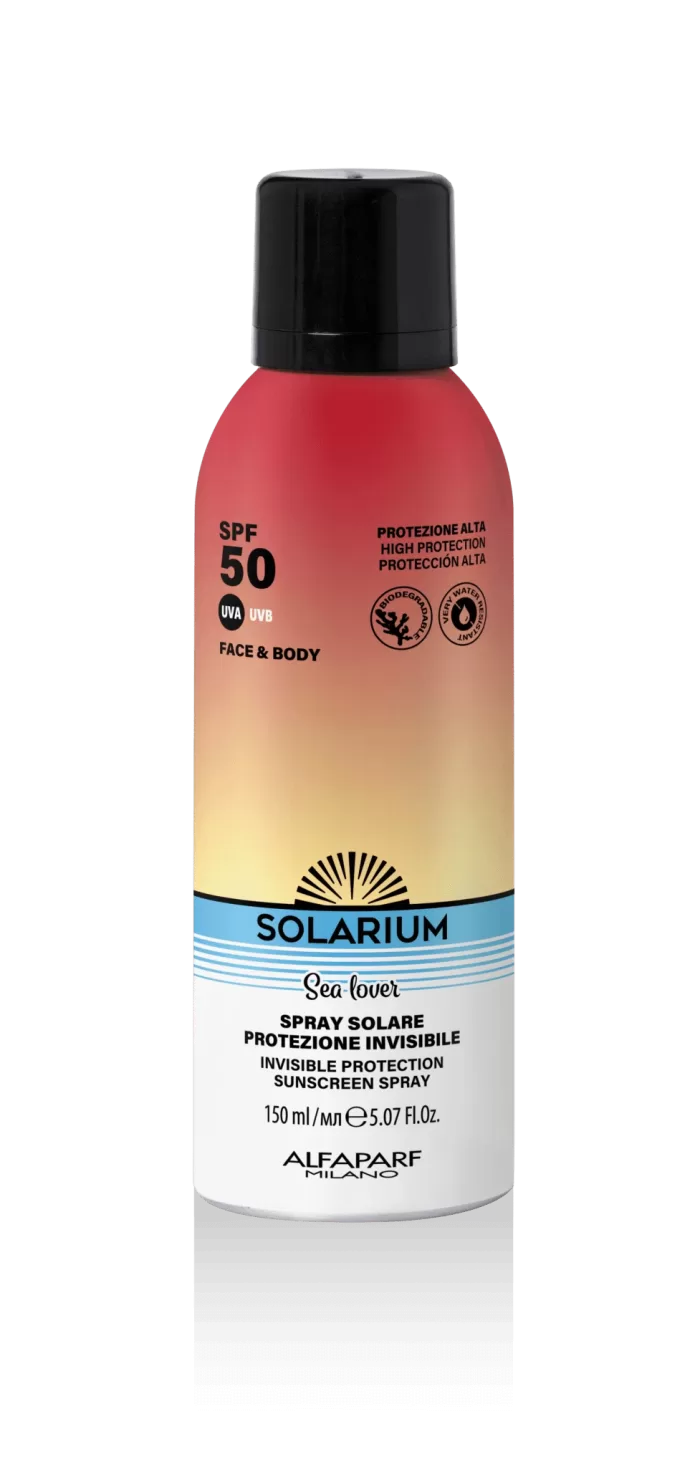 Solarium Sea Lover  SPRAY solare protezione invisibile viso e corpo SPF 50