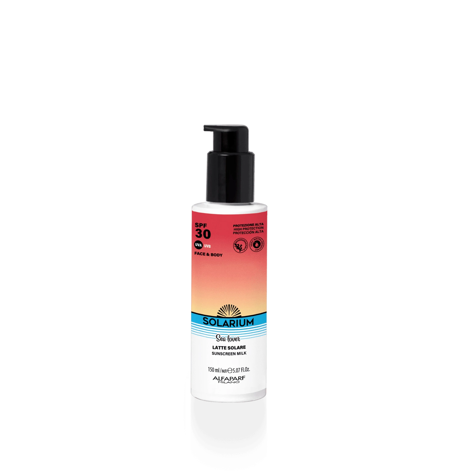 Solarium Sea Lover  LATTE solare  viso e corpo SPF 30